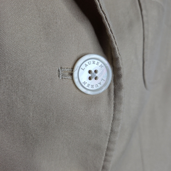 Ralph Lauren Women's Tan Blazer - Picture 3 of 7